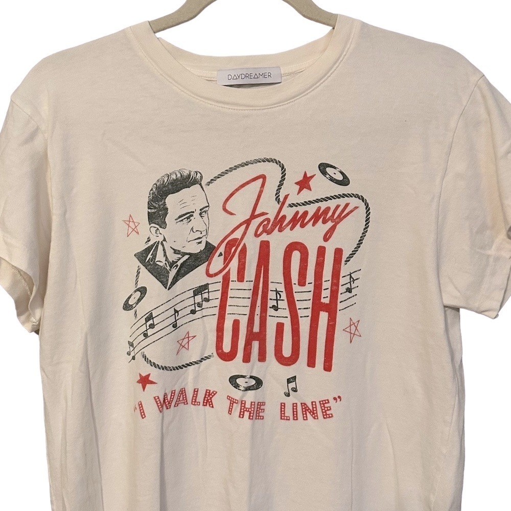 DAYDREAMER vintage graphic Johnny Cash‎ tee RARE size small - Picture 3 of 11